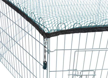 Trixie natura Freigehege mit Netz feuerverzinkt 6 Elemente