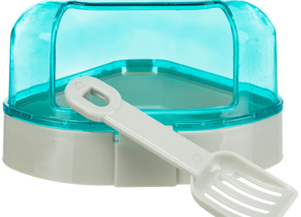 Trixie Ecktoilette mit Dach für Hamsterkäfige