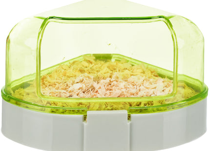 Trixie Ecktoilette mit Dach für Hamsterkäfige