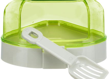 Trixie Ecktoilette mit Dach für Hamsterkäfige