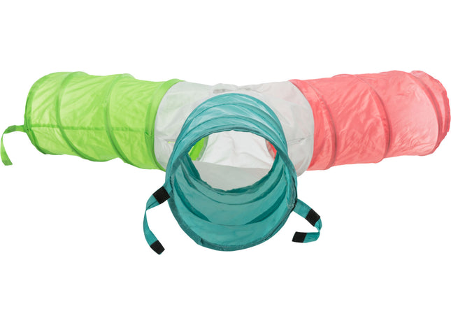 Trixie Spieltunnel - Kaninchen, grün, 3xø18x47cm