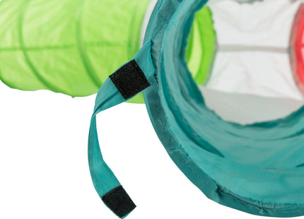 Trixie Spieltunnel - Kaninchen, grün, 3xø18x47cm