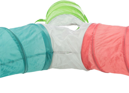 Trixie Spieltunnel - Kaninchen, grün, 3xø18x47cm