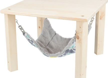 Trixie Unterstand Sunny - Holzunterstand mit Hängematte