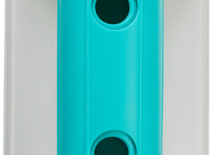 Trixie Snack Roll mit Halter – Kunststoff grau/türkis