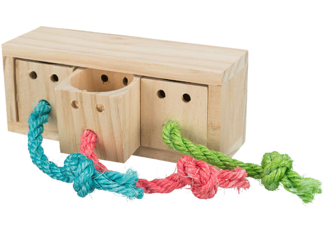 Trixie Snack Cube - Holzspielzeug 16x6x7cm