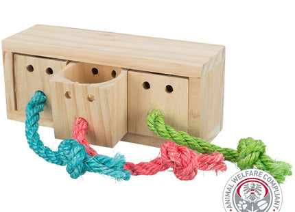 Trixie Snack Cube - Holzspielzeug 16x6x7cm