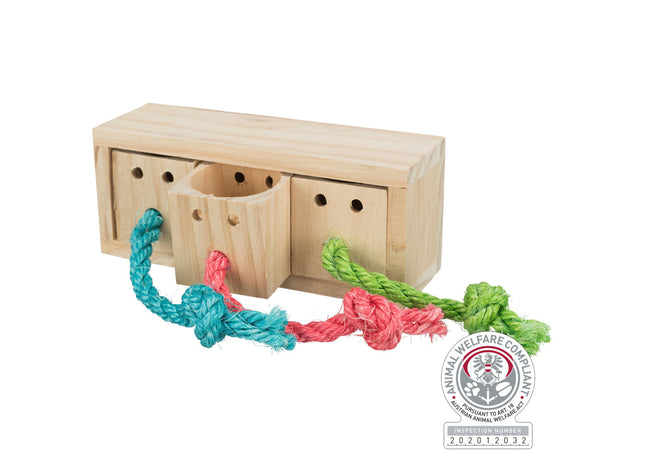 Trixie Snack Cube - Holzspielzeug 16x6x7cm