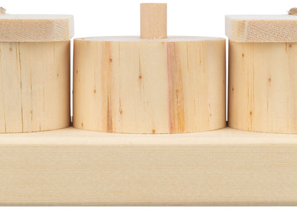 Trixie Snack Cups - Holzspielzeug für Katzen
