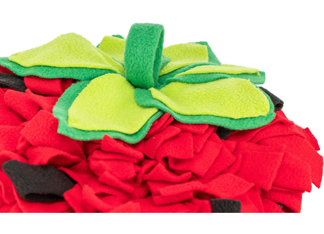 Trixie Schnüffelteppich Erdbeere – rot, 33×40 cm