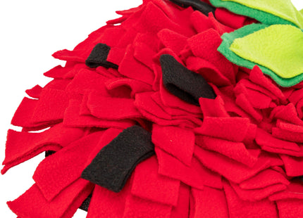 Trixie Schnüffelteppich Erdbeere – rot, 33×40 cm
