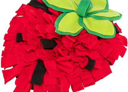 Trixie Schnüffelteppich Erdbeere – rot, 33×40 cm