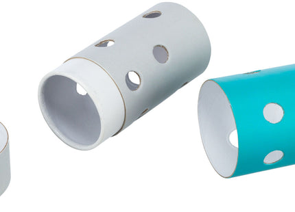 Trixie Snack & Food Roll – Pappe grau/türkis