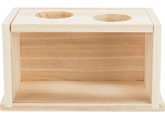 Trixie Sandbad Mäuse Hamster Holz 20x12x12cm