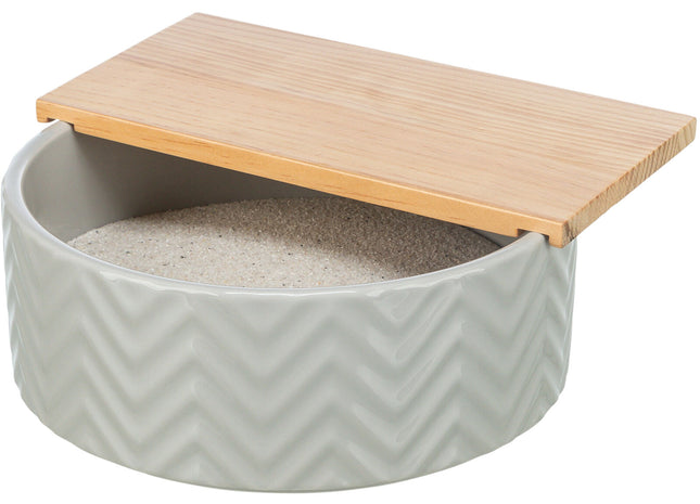 Trixie Sandbad mit Plattform – Keramik und Holz