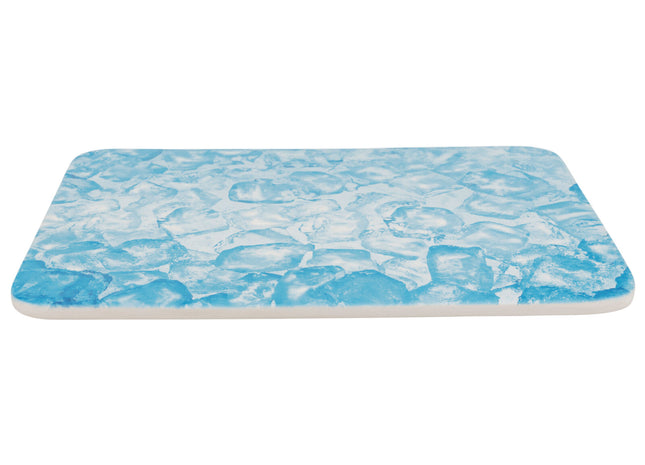 Trixie Kühlplatte – Keramik, Blau, 28×20cm