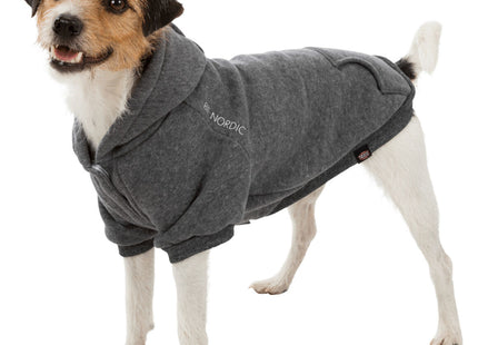 Trixie BE NORDIC Hoodie – Hundepullover grau, XXS