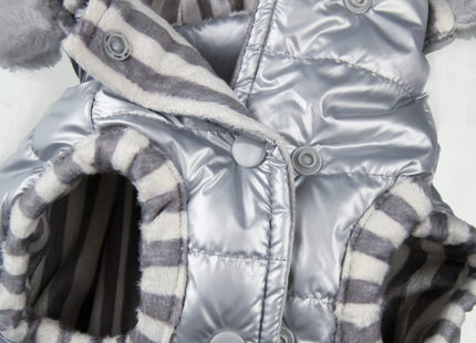 Trixie Dog Prince Wintermantel - silbergrau, Grösse M