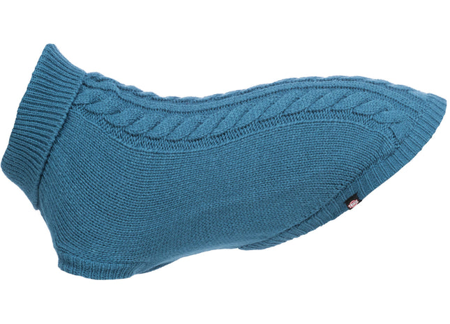 Trixie Pullover Kenton - Hundepullover, blau, XS