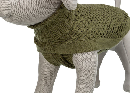 Trixie Pullover Norwood – Hundepullover, olivgrün, XXS