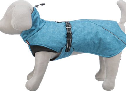 Trixie Wintermantel Riom - Blauer Hundemantel XS