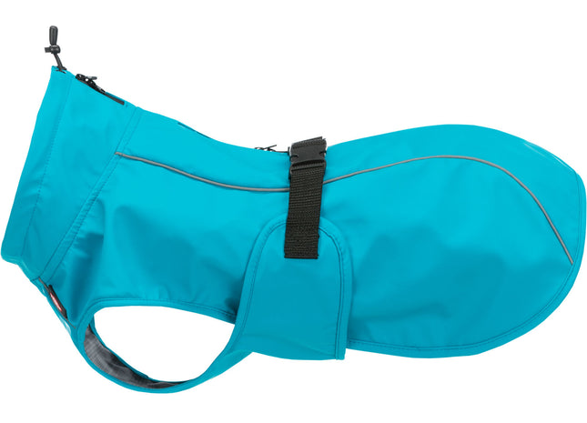 Trixie Regenmantel Vimy - Hundemantel, türkis, XS