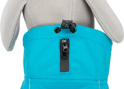 Trixie Regenmantel Vimy - Hundemantel, türkis, XS