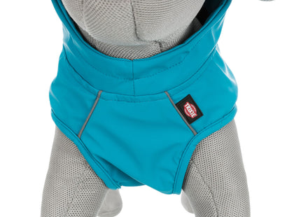 Trixie Regenmantel Vimy - Hundemantel, türkis, XS