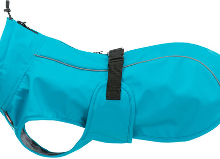 Trixie Regenmantel Vimy - Hundemantel, türkis, XS