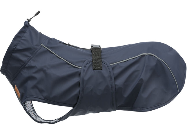 Trixie BE NORDIC Regenmantel Husum - Hundemantel dunkelblau XS