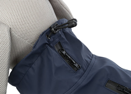 Trixie BE NORDIC Regenmantel Husum - Hundemantel dunkelblau XS