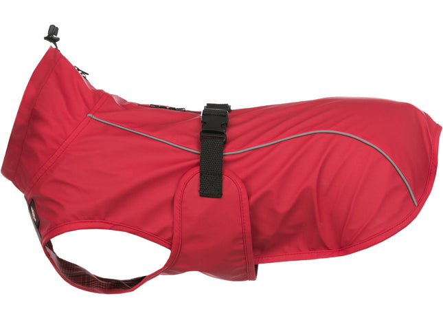 Trixie Regenmantel Vimy XS, rot, wasserdicht
