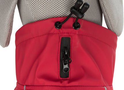 Trixie Regenmantel Vimy XS, rot, wasserdicht