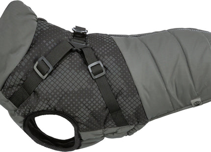 Trixie Pontis Reflect - Wintermantel Hund, grau XS