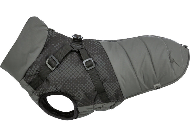 Trixie Pontis Reflect - Wintermantel Hund, grau XS