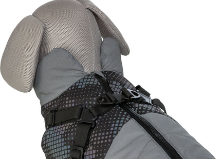 Trixie Pontis Reflect - Wintermantel Hund, grau XS