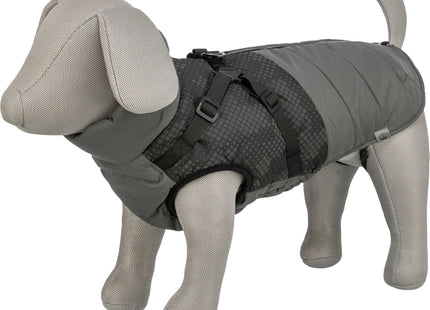 Trixie Pontis Reflect - Wintermantel Hund, grau XS