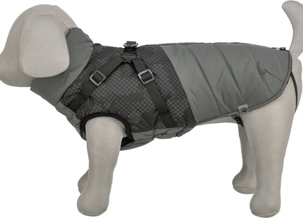 Trixie Pontis Reflect - Wintermantel Hund, grau XS