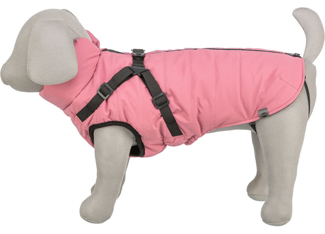 Trixie Pontis Reflect - Hunde-Wintermantel pink XS