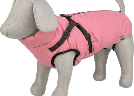 Trixie Pontis Reflect - Hunde-Wintermantel pink XS