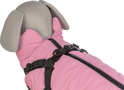 Trixie Pontis Reflect - Hunde-Wintermantel pink XS