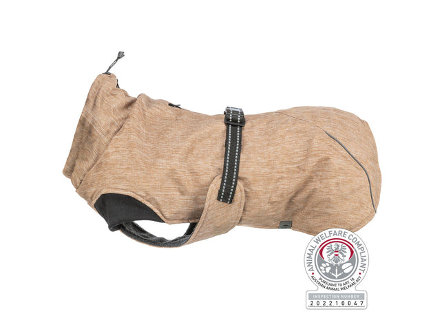 Trixie Wintermantel Riom - Hundemantel, Sand, XS