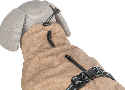 Trixie Wintermantel Riom - Hundemantel, Sand, XS