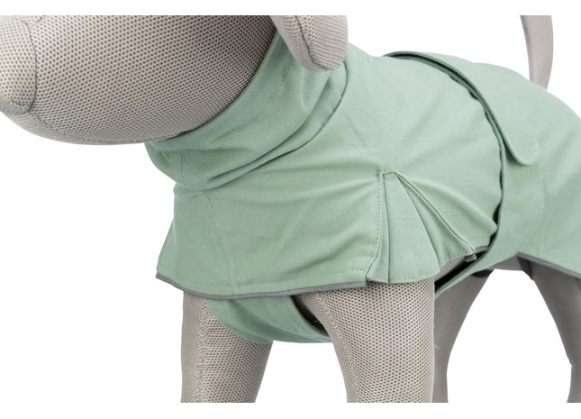 Trixie Regenmantel CityStyle Dublin – Hundemantel salbei XS