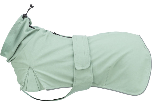 Trixie Regenmantel CityStyle Dublin – Hundemantel salbei XS