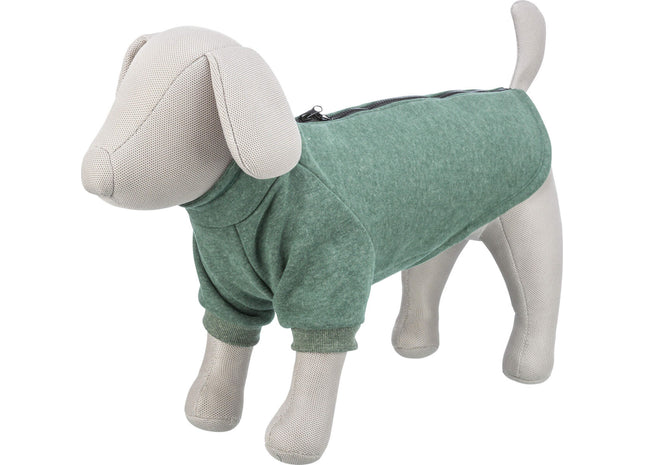 Trixie Sweatshirt CityStyle Amsterdam - Dunkelgrüner Hundepullover