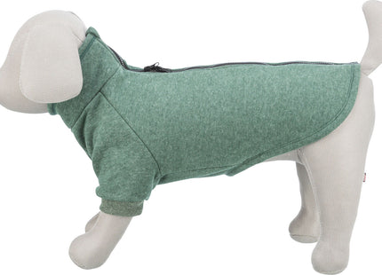 Trixie Sweatshirt CityStyle Amsterdam - Dunkelgrüner Hundepullover