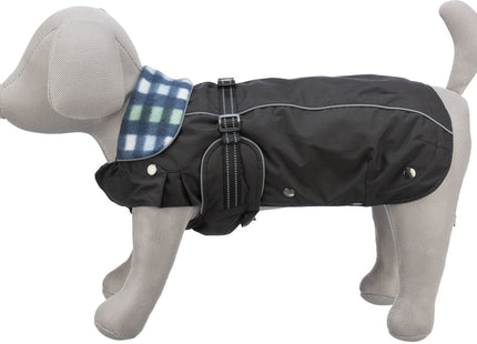 Trixie Mantel Rouen – Hundemantel schwarz XS