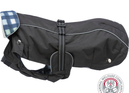 Trixie Mantel Rouen – Hundemantel schwarz XS