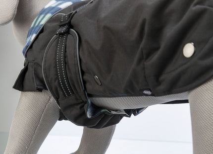 Trixie Mantel Rouen – Hundemantel schwarz XS